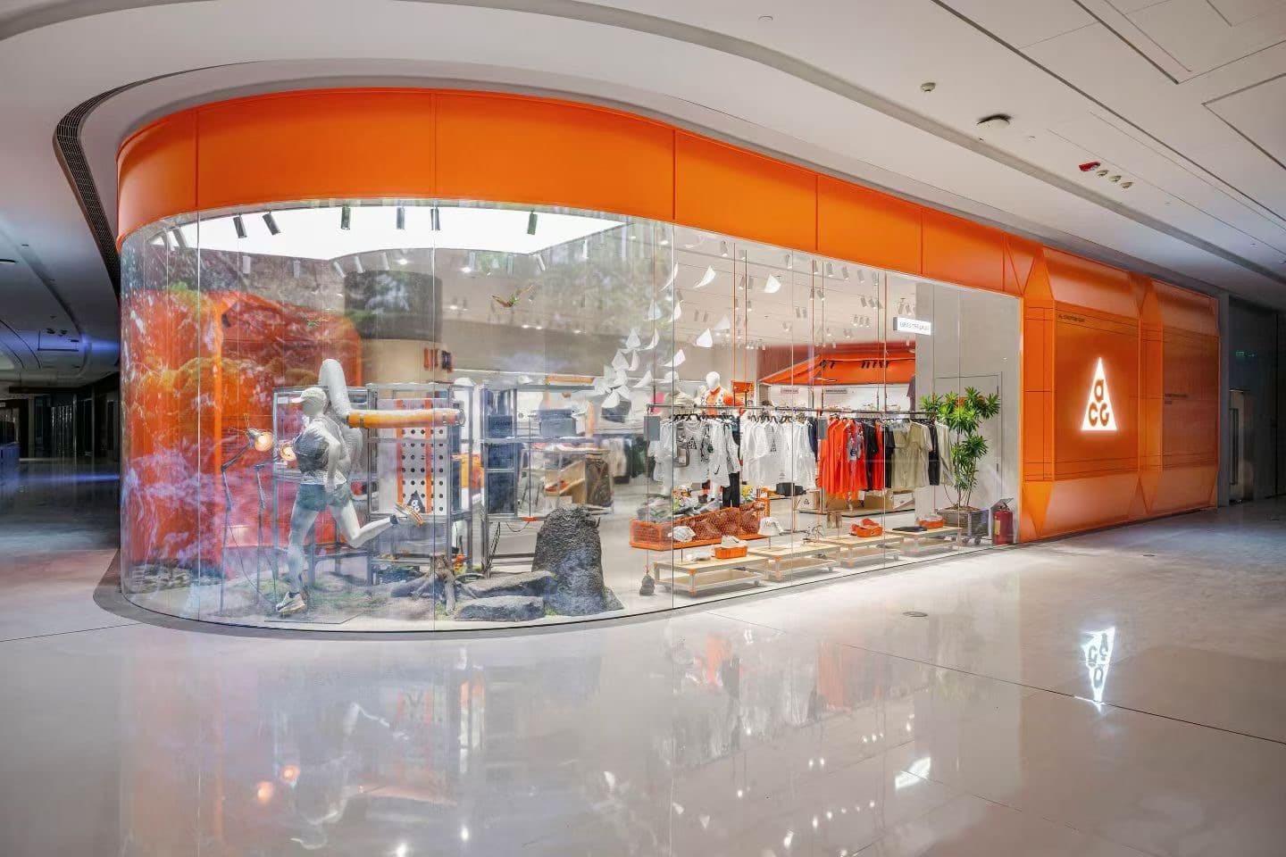 Nike ACG Rollout, Taking the ACG Base Camp concept from one flagship to a national rollout, starting with Nanjing and Changsha.