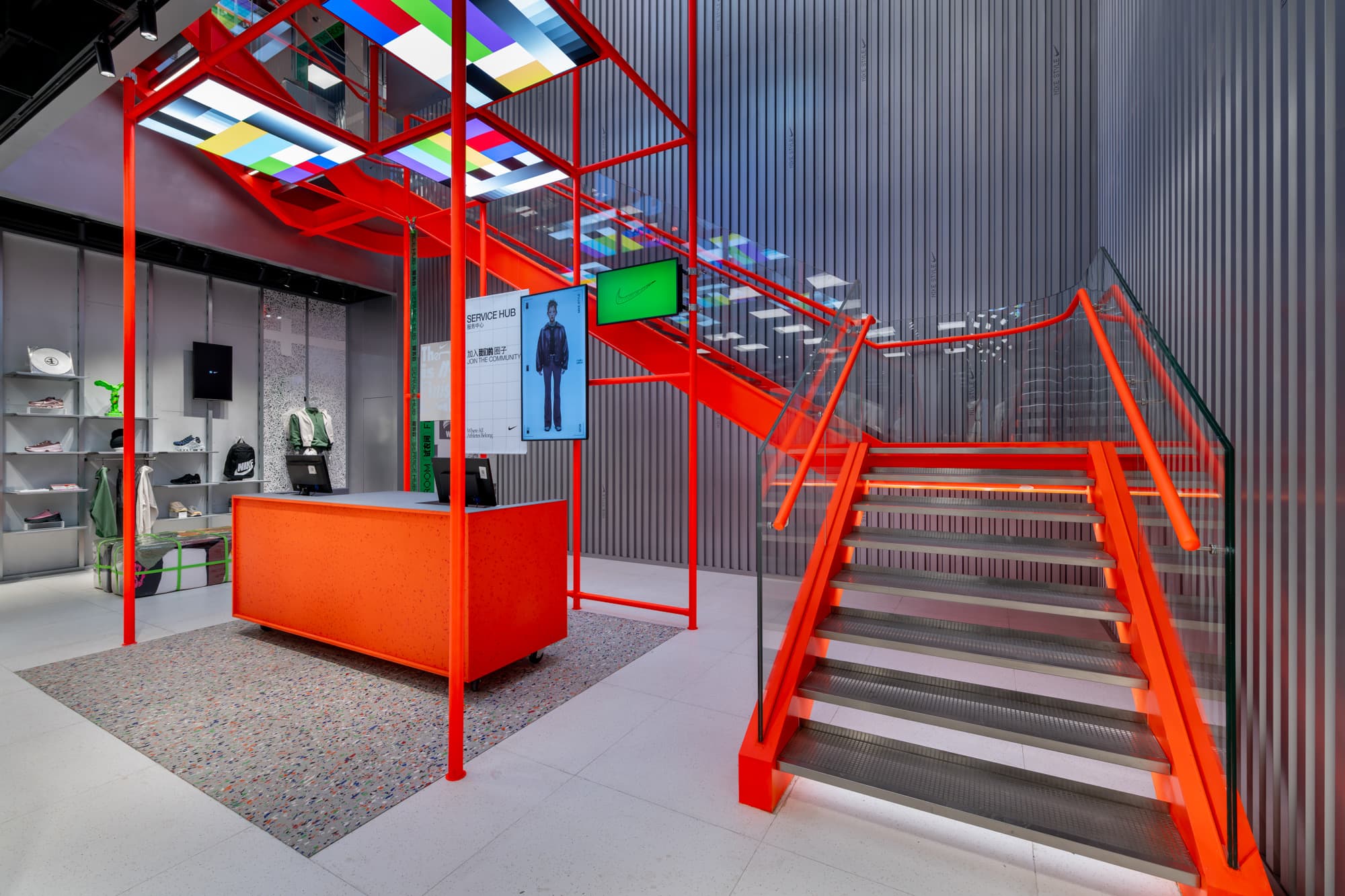 Nike Style Suzhou retail floor